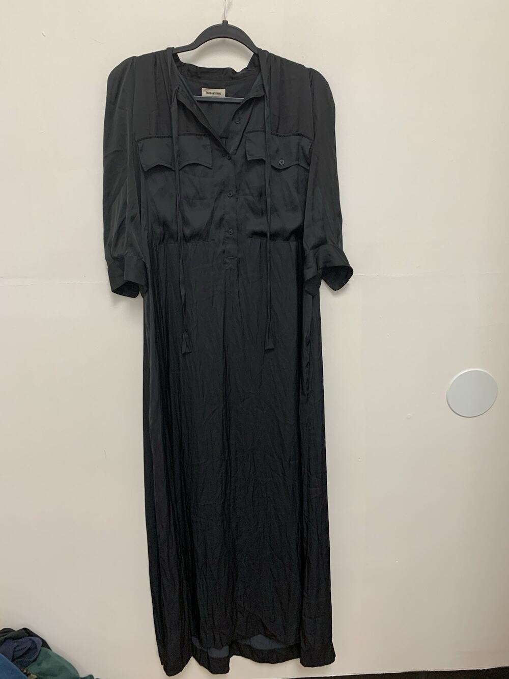 Zadig Voltaire Remedy Satin Dress Size Small